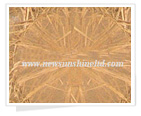 Tea seed cake with straw